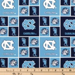 Cheapest 🥰 North Carolina Block Collegiate Cotton Fabric ✨ -NFL Shop 350Wx350H 953372 a 1018