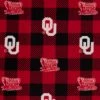 Budget 🔥 Oklahoma Buffalo Check Allover Fleece Fabric 😍
