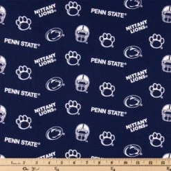 Alternative view of Brand new ✨ Penn State Allover Collegiate Cotton Fabric ????
