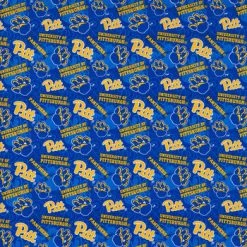 Wholesale ???? Pittsburgh Allover Collegiate Cotton Fabric ⌛