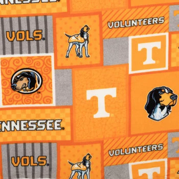 Cheapest ???? Tennessee Block Collegiate Fleece Fabric ???? 3 Cheapest ???? Tennessee Block Collegiate Fleece Fabric ????