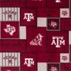 Best Sale ⭐ Texas A&M Block Collegiate Fleece Fabric ❤️ 2 Best Sale ⭐ Texas A&M Block Collegiate Fleece Fabric ❤️ -NFL Shop 350Wx350H 954305 0522