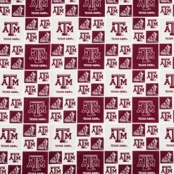 Best reviews of 🛒 Texas A&M Block Collegiate Cotton Fabric ⭐