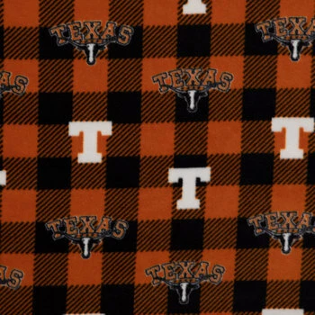 Best Pirce ???? Texas Allover Collegiate Fleece Fabric ???? 3 Best Pirce ???? Texas Allover Collegiate Fleece Fabric ????