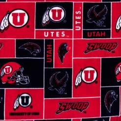 Best reviews of 🔔 Utah Block Collegiate Fleece Fabric ⭐