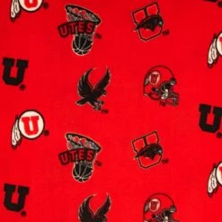 Brand new ???? Utah Allover Collegiate Fleece Fabric ????