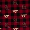 New ???? Virginia Tech Allover Collegiate Fleece Fabric ✨ -NFL Shop 350Wx350H 954495 0221 px