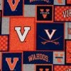 New ???? Virginia Block Collegiate Fleece Fabric ???? 2 New ???? Virginia Block Collegiate Fleece Fabric ???? -NFL Shop 350Wx350H 954529 0122 px