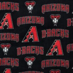 Best deal ❤️ MLB Arizona Diamondbacks Fleece Fabric 😀