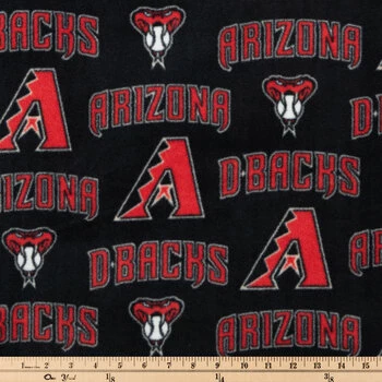 Best deal ❤️ MLB Arizona Diamondbacks Fleece Fabric ???? 4 Best deal ❤️ MLB Arizona Diamondbacks Fleece Fabric ???? - Image 2