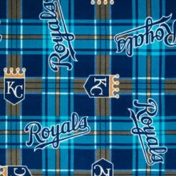 Discount ๐งจ MLB Kansas City Royals Fleece Fabric ๐