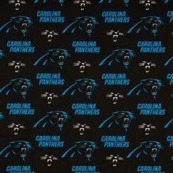 Hot Sale ๐งจ NFL Carolina Panthers Cotton Fabric ๐ฏ