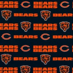 New ๐ฏ NFL Chicago Bears Cotton Fabric ๐