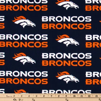 Outlet โญ NFL Denver Broncos Cotton Fabric ๐ 4 Outlet โญ NFL Denver Broncos Cotton Fabric ๐ - Image 2