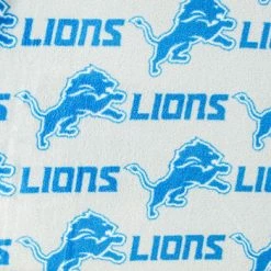 New ๐ NFL Detroit Lions Fleece Fabric ๐