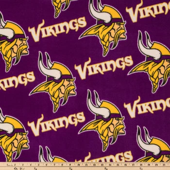 Wholesale โ๏ธ NFL Minnesota Vikings Fleece Fabric ๐งจ 4 Wholesale โ๏ธ NFL Minnesota Vikings Fleece Fabric ๐งจ - Image 2