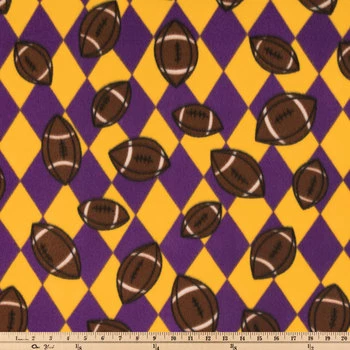 Cheapest ✔️ Footballs Fleece Fabric ✨ 4 Cheapest ✔️ Footballs Fleece Fabric ✨ - Image 2