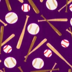 Top 10 ⭐ Baseballs Fleece Fabric ❤️